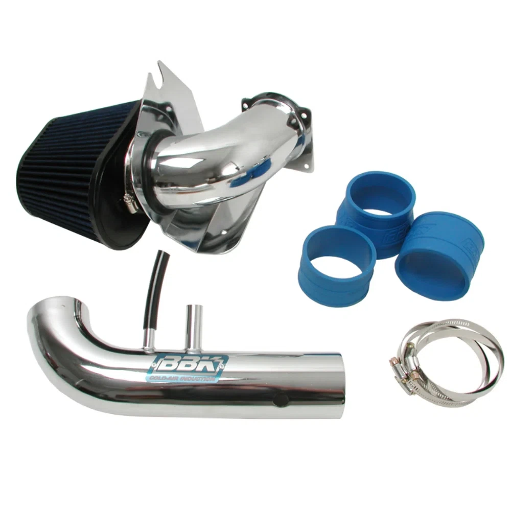 Fits 1996-2004 Ford Mustang 4.6L GT Cold Air Intake-Fenderwell Style-Chrome-1718